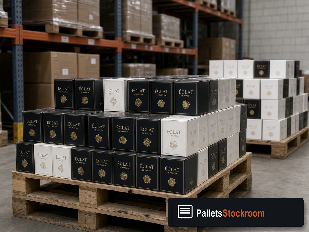 Gucci Perfume Pallets — Client and staff reviewing perfume units