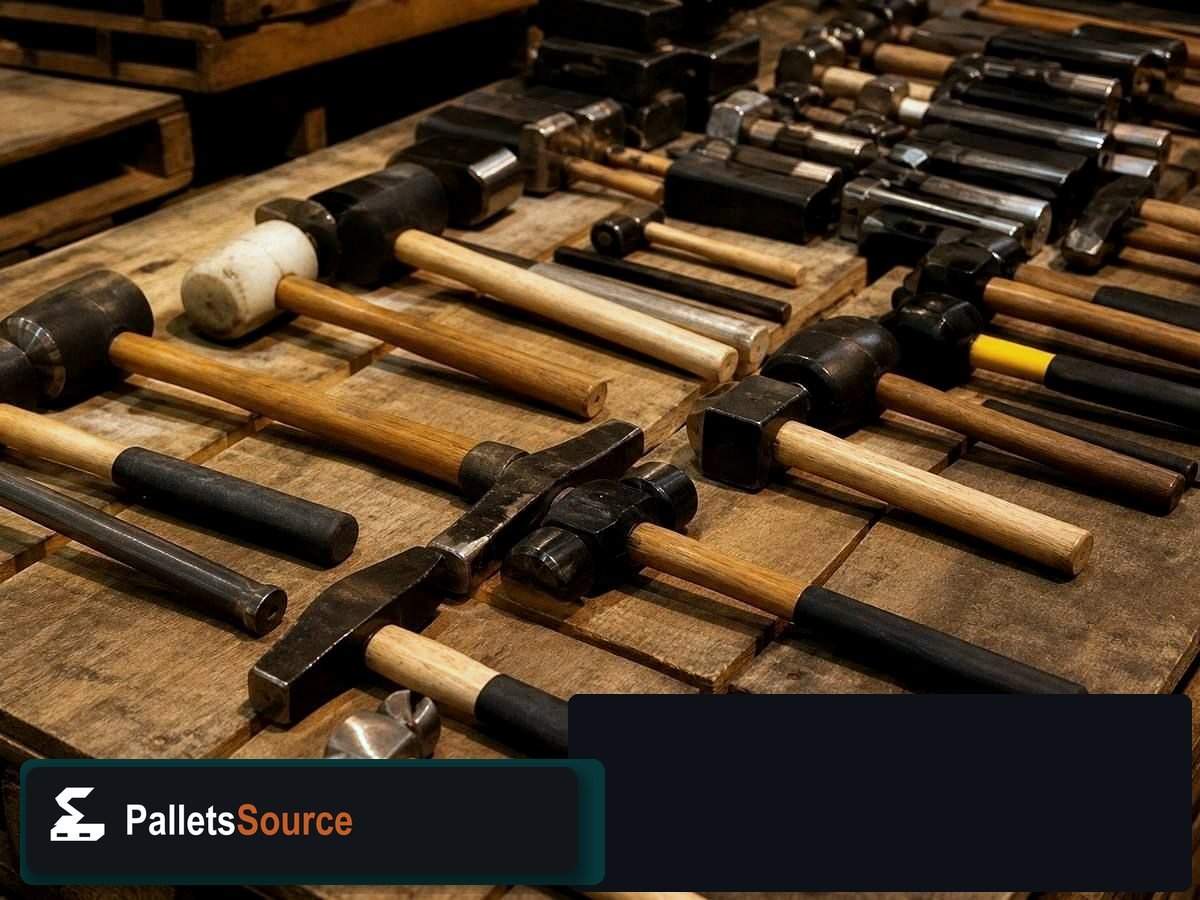 Hand Tool Pallets — Staging before your order ships