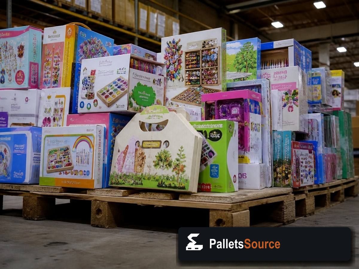 Hasbro Toy Pallets — Warehouse / shipping context