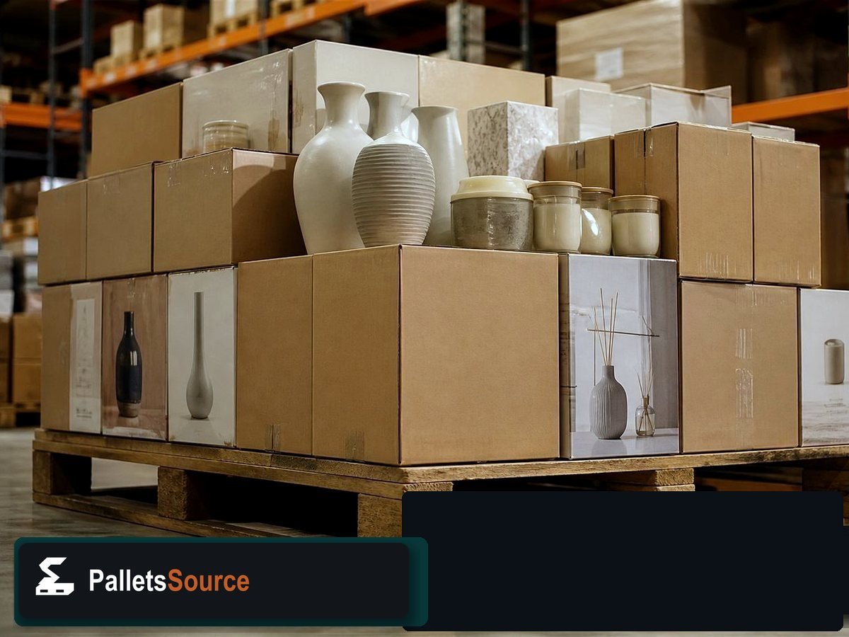 Home Decor Pallets — Freight-ready pallet packing