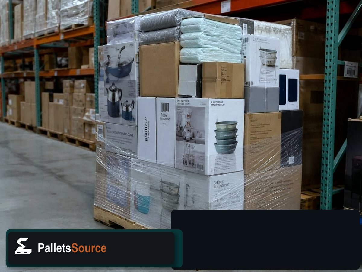 Home Goods Pallets — Freight-ready pallet packing