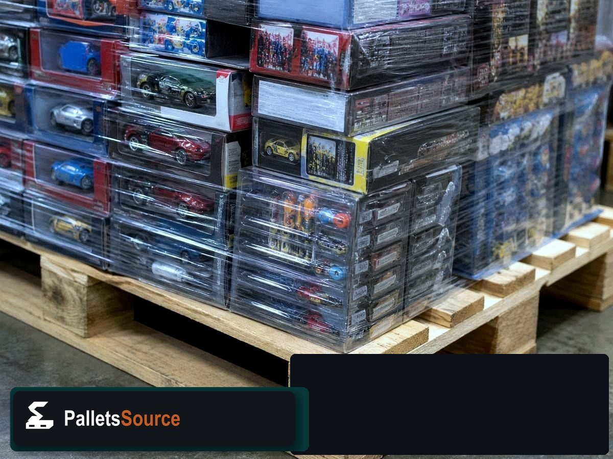 Hot Wheels Pallets — Staging before your order ships