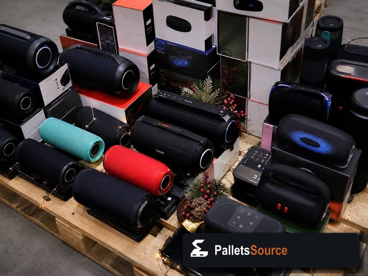 JBL Pallets — Pallet inventory close-up