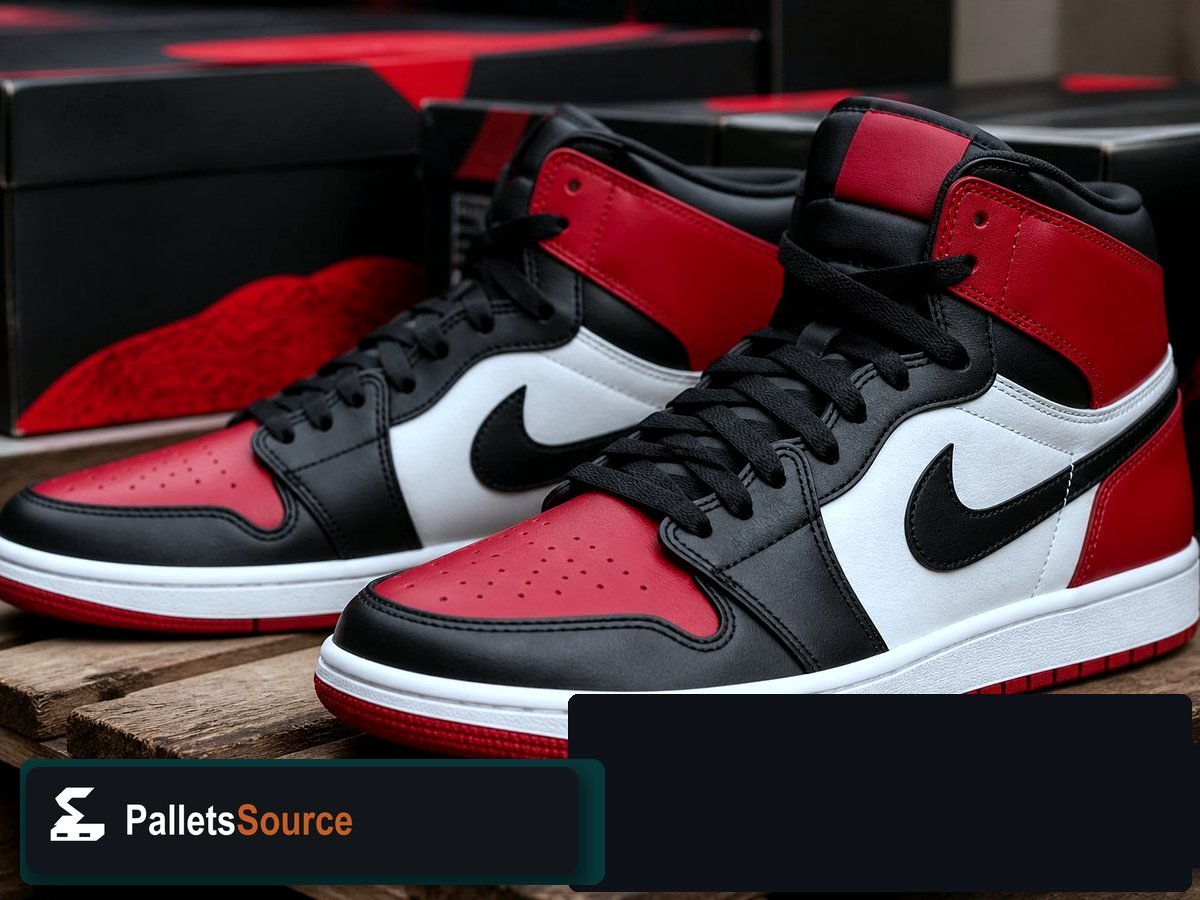 Jordan Shoe Pallets — Assorted units you can review before buy