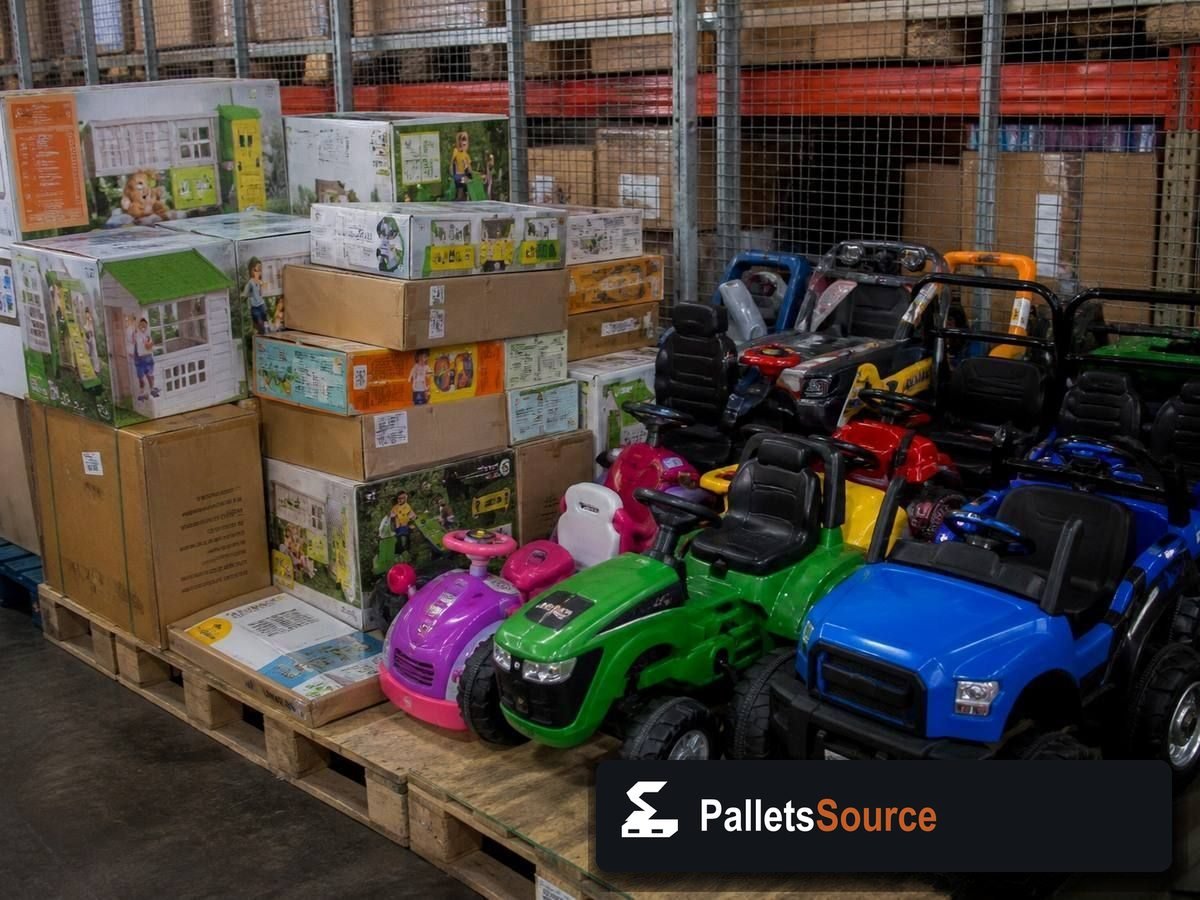 Kids Toy Pallets — Full pallet view