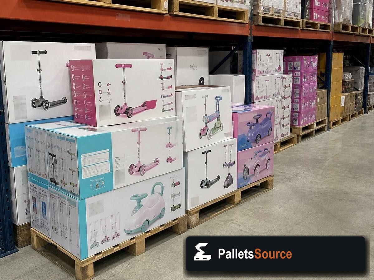 Kids Toy Pallets — Second pallet angle