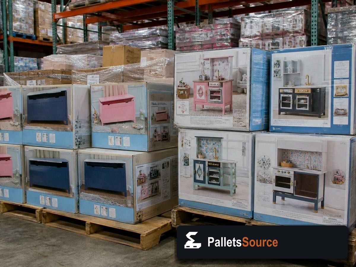 Kids Toy Pallets — Contents / packed goods detail
