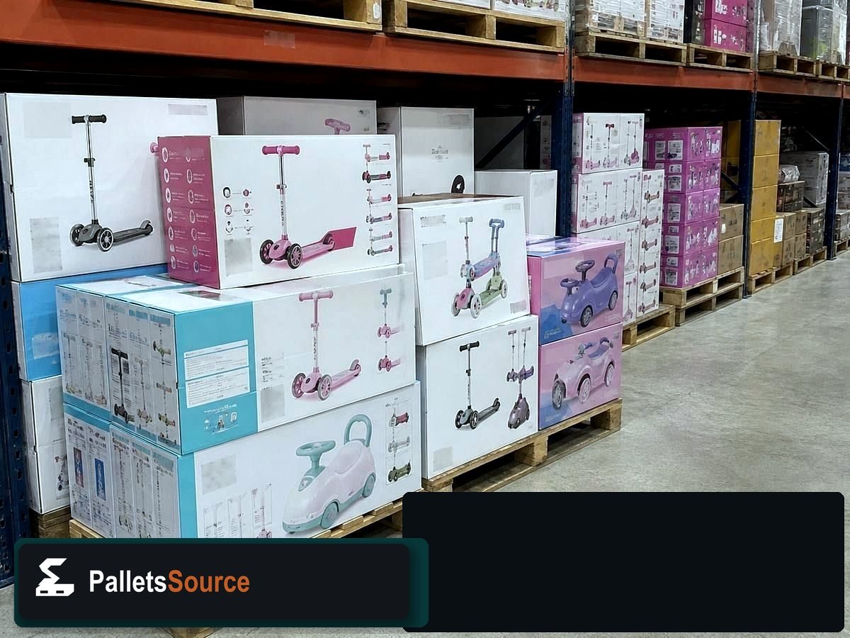 Kids Toy Pallets — Freight-ready pallet packing