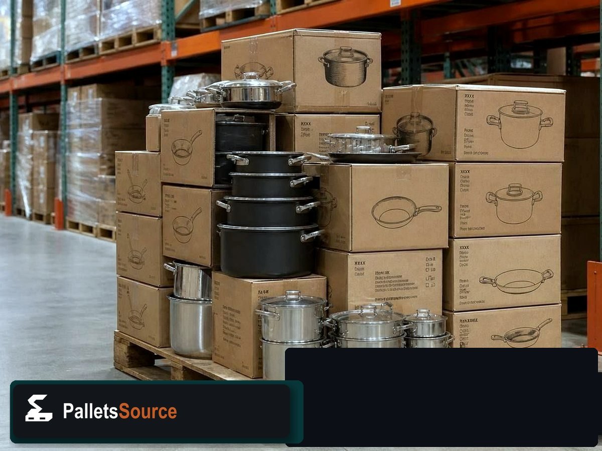 Kitchenware Pallets — Freight-ready pallet packing