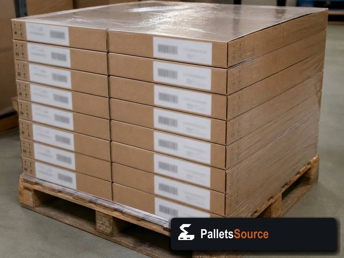 Laptop Pallets — Contents / packed goods detail