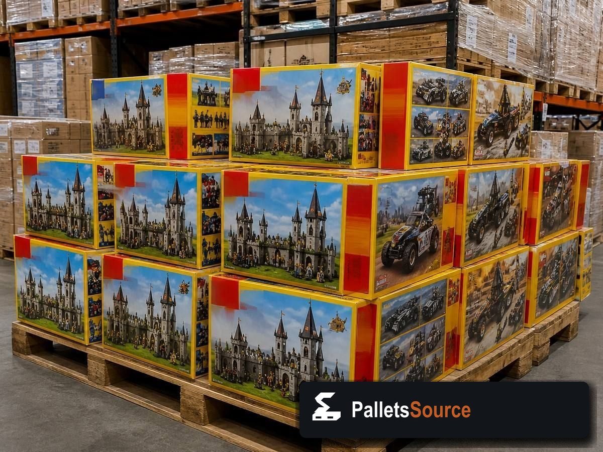 LEGO Liquidation Pallets — Contents / packed goods detail