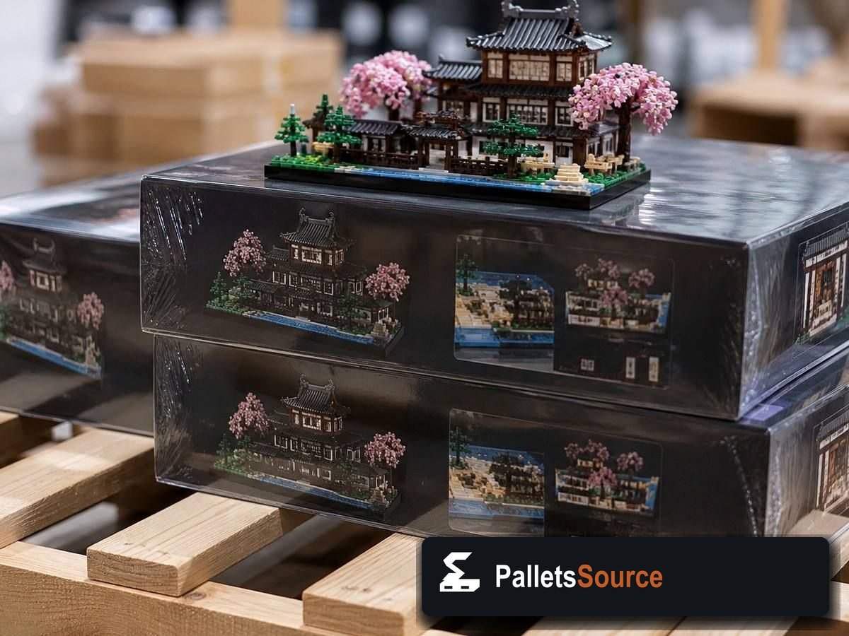 LEGO Pallets — Pallet inventory close-up
