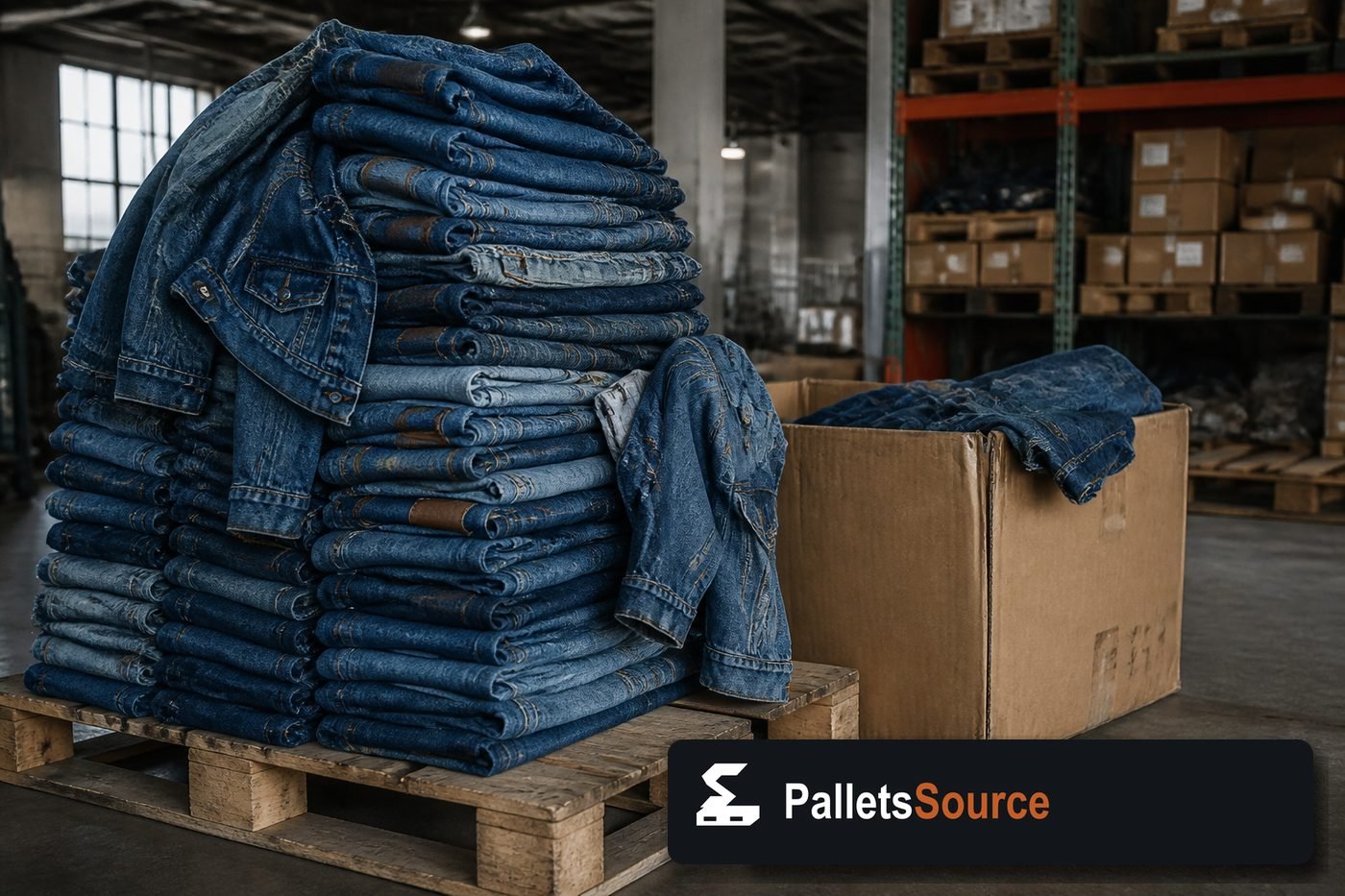 Levi's Pallets — Second pallet angle