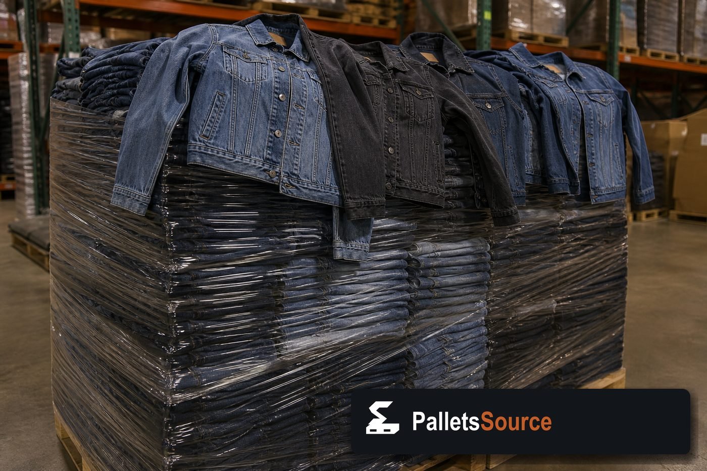 Levi's Pallets — Warehouse / shipping context