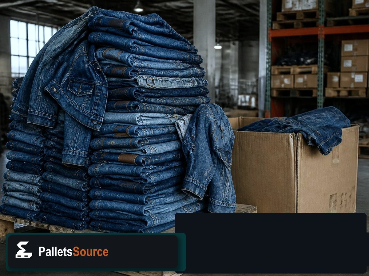Levi's Pallets — Freight-ready pallet packing