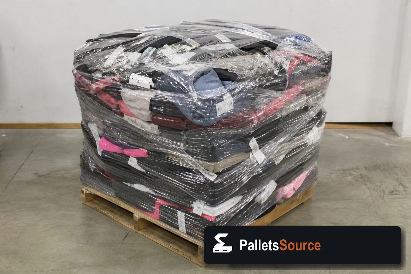 Lululemon Liquidation Pallets — Contents / packed goods detail
