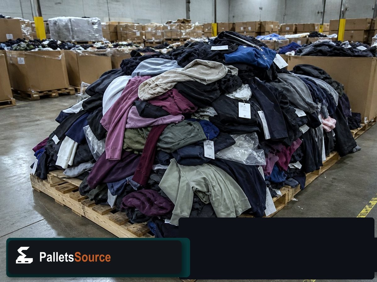 Lululemon Liquidation Pallets — Staging before your order ships