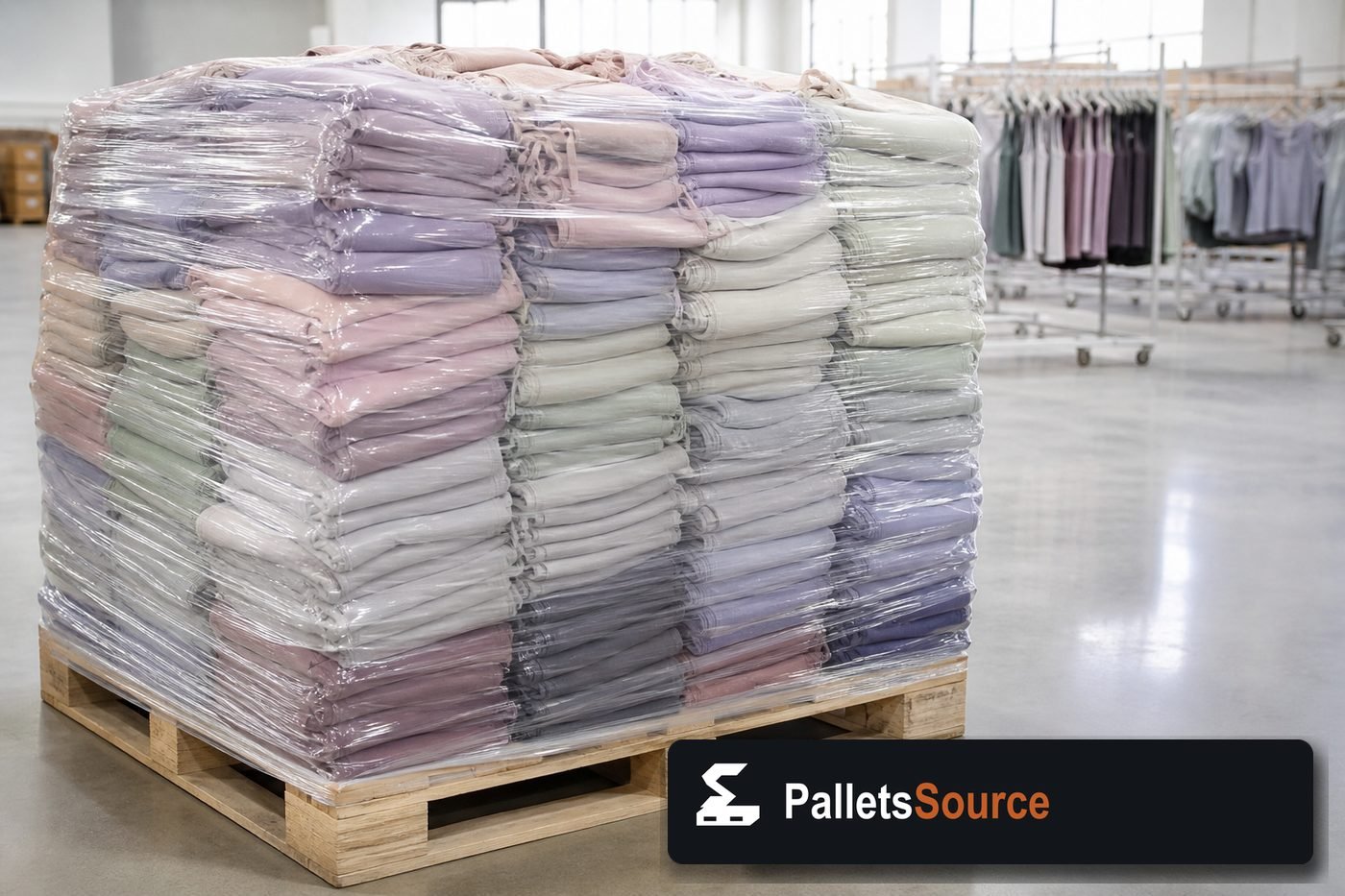 Lululemon Pallets — Warehouse / shipping context