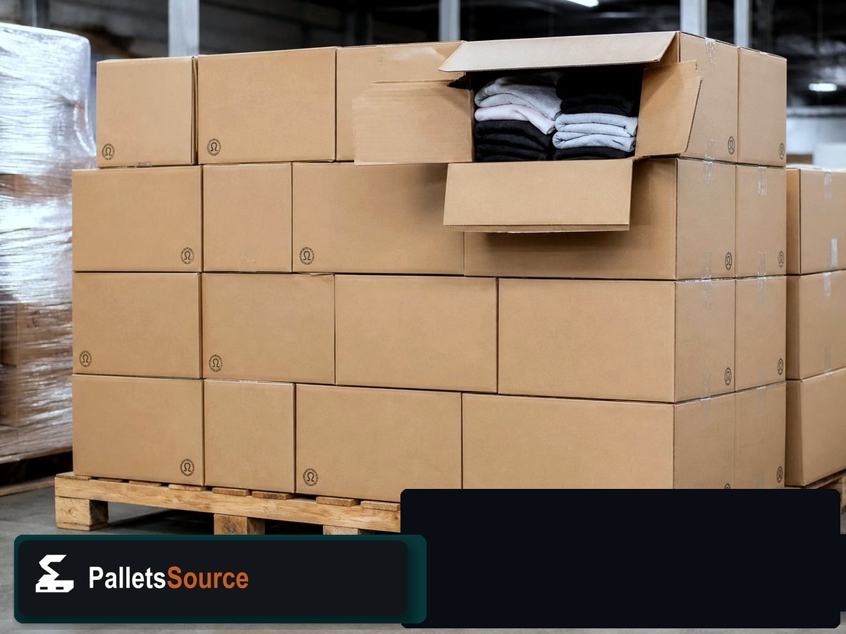 Lululemon Wholesale Pallets — Freight-ready pallet packing