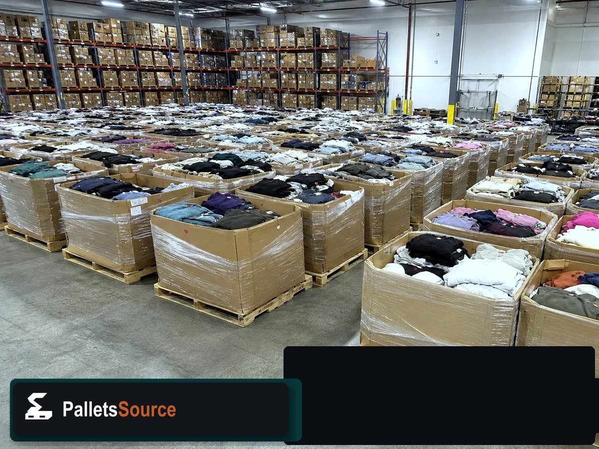 Lululemon Wholesale Pallets — Staging before your order ships