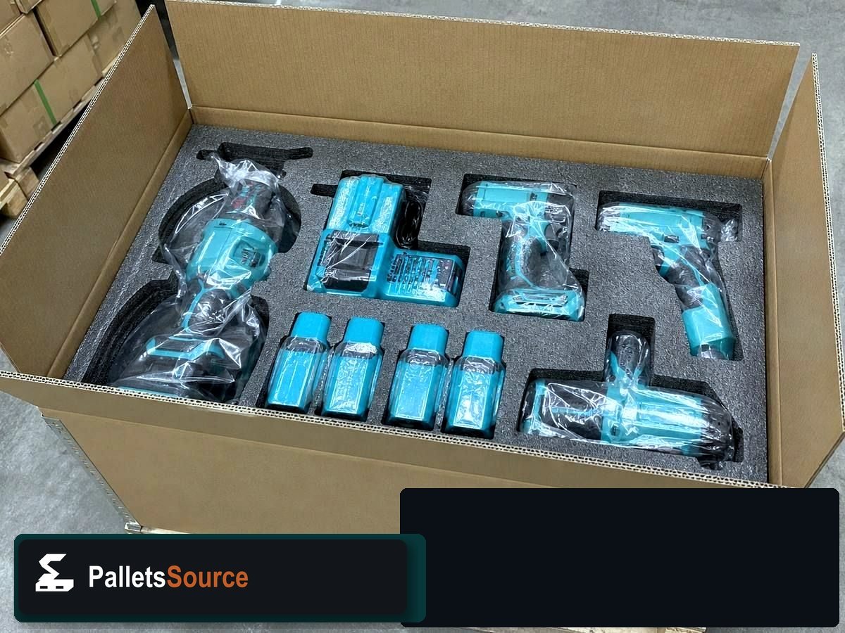 Makita Tool Pallets — More inventory detail before you order