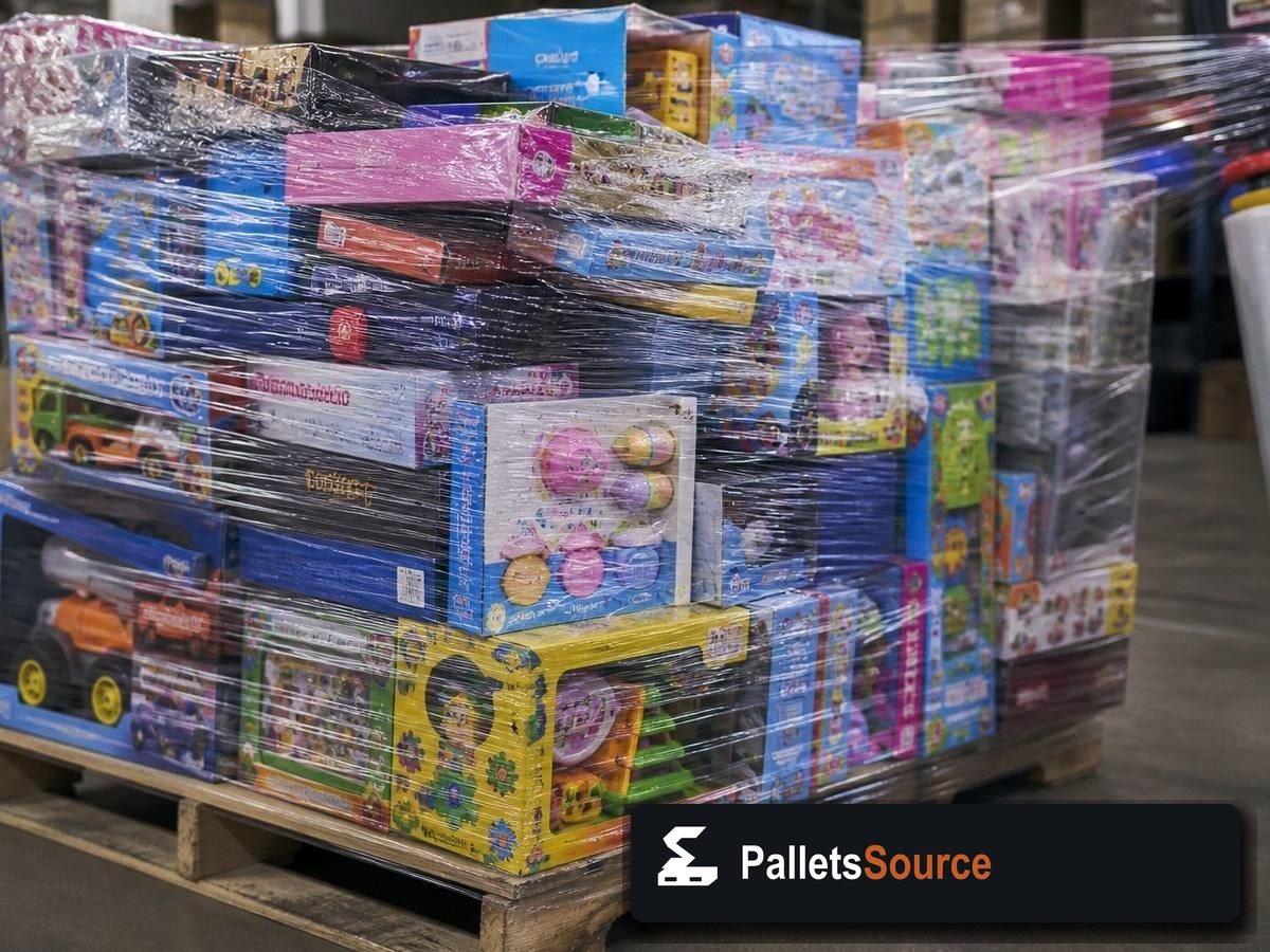 Mattel Toy Pallets — Contents / packed goods detail