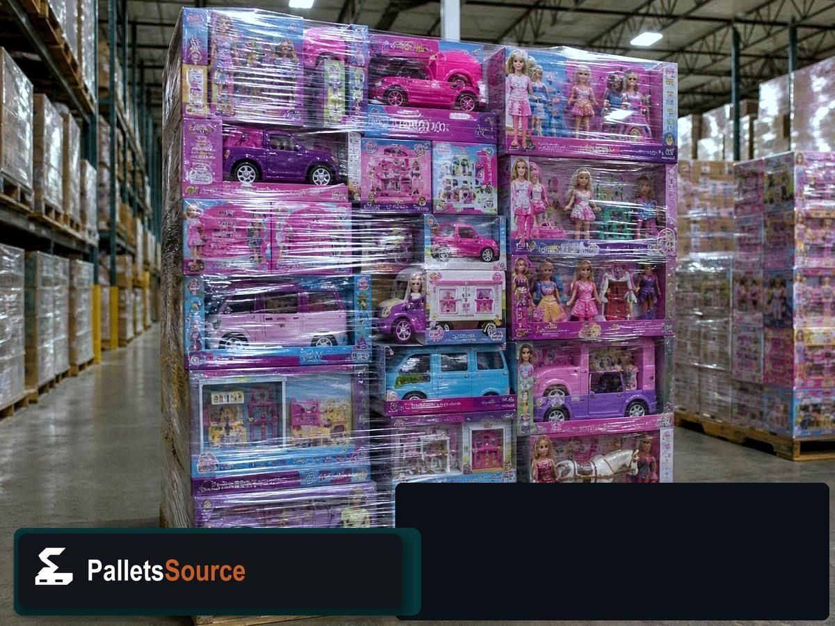 Mattel Toy Pallets — Assorted units you can review before buy
