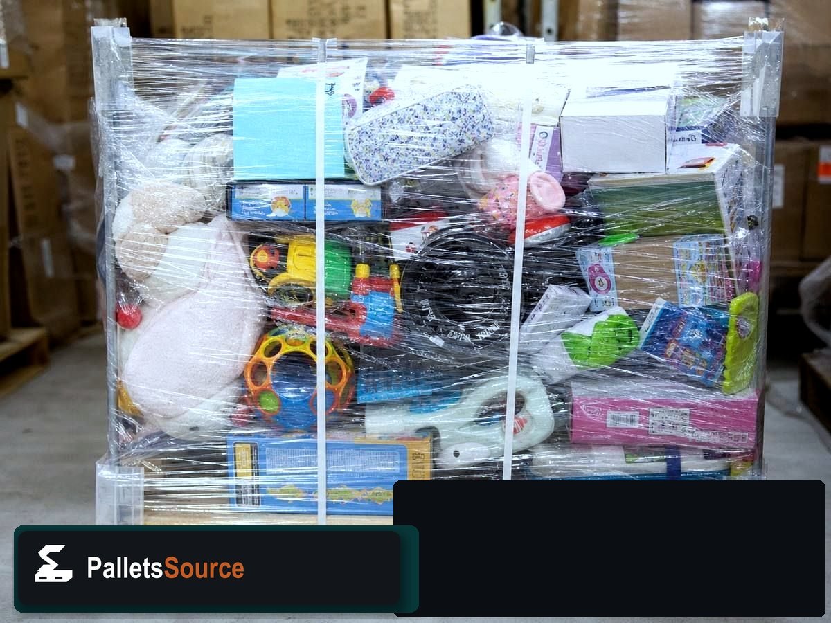 Mattel Toy Pallets — Freight-ready pallet packing