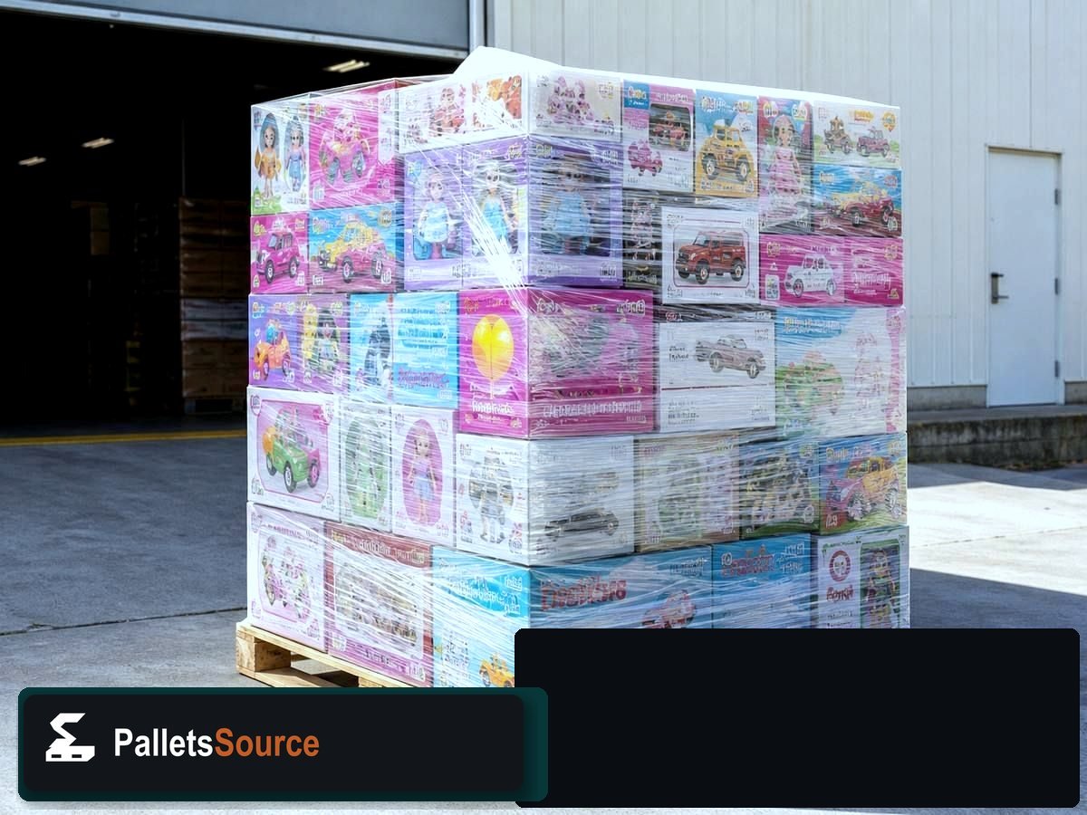 Mattel Toy Pallets — Staging before your order ships