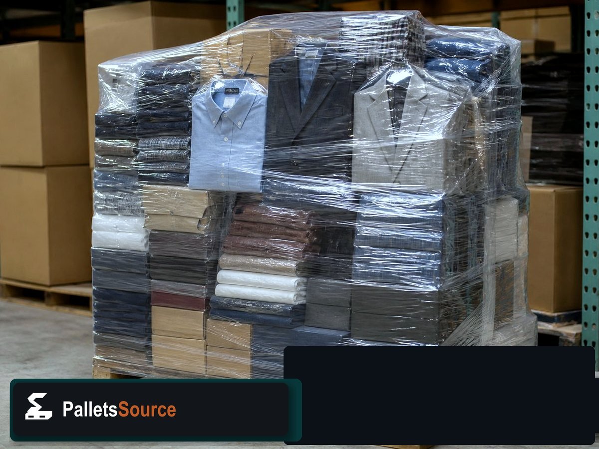 Men's Clothing Pallets — More inventory detail before you order