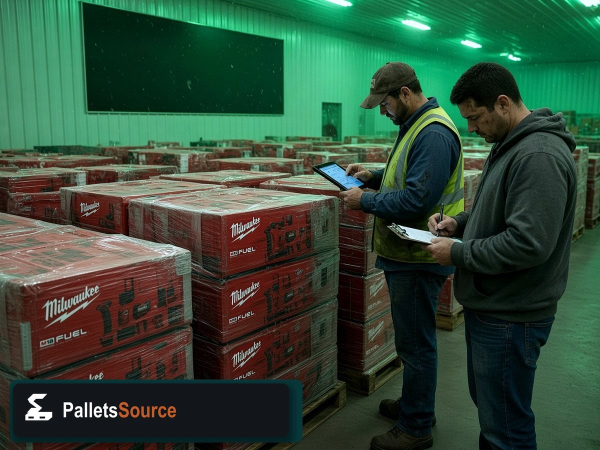 Milwaukee M18 Combo Pallets — Online-ready pallet photo for checkout