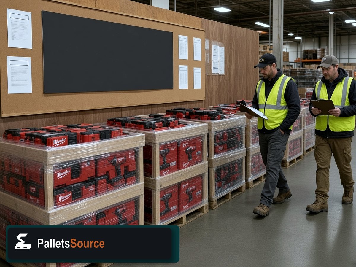 Milwaukee M18 Combo Pallets — Clear floor operations at the source