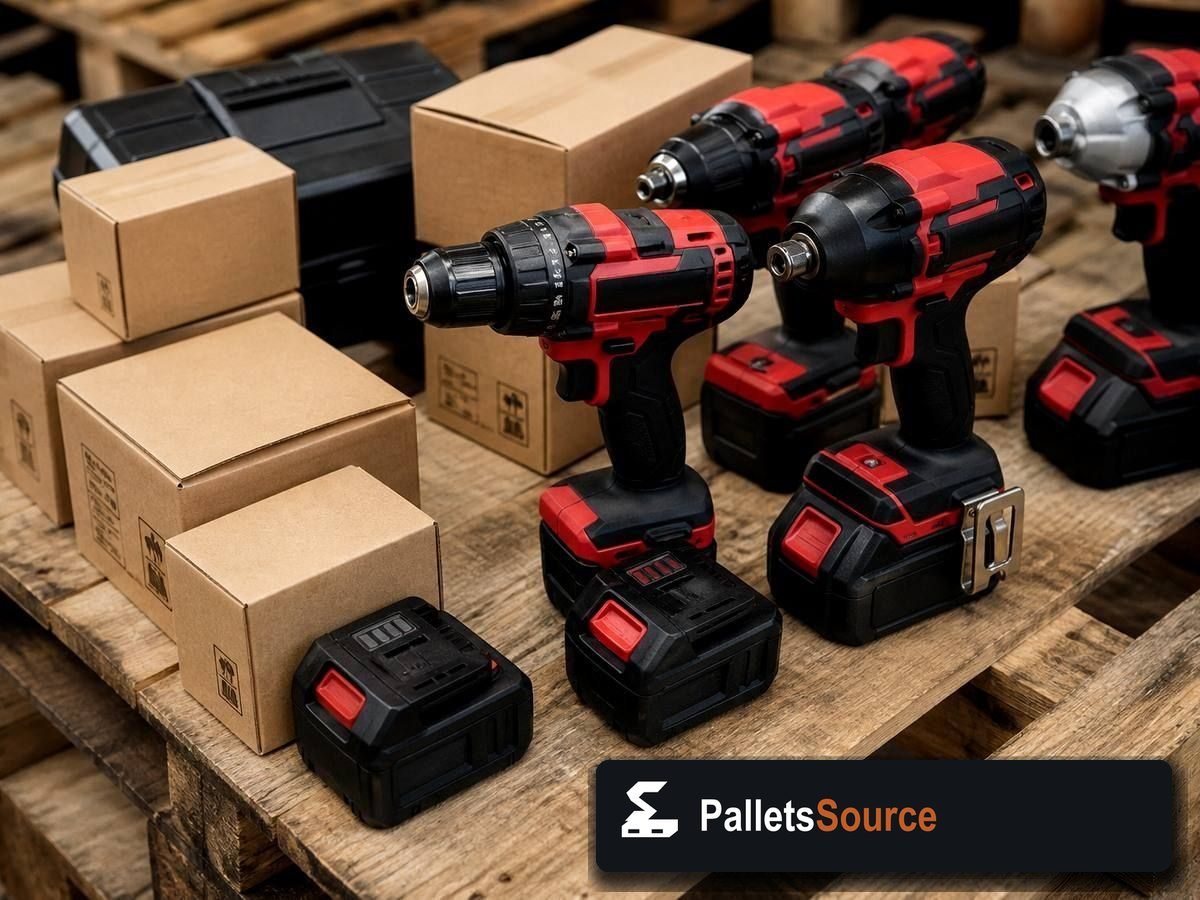 Milwaukee Return Pallets — Second pallet angle