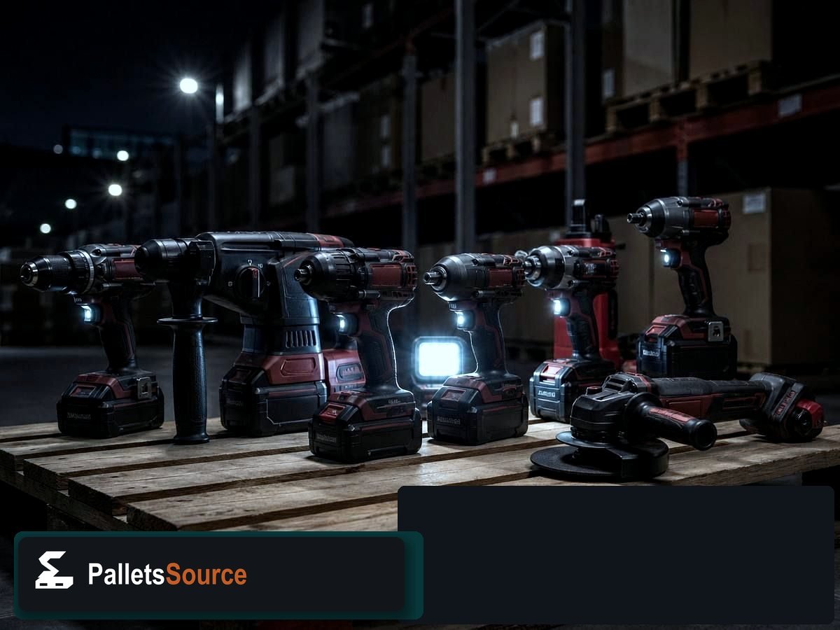 Milwaukee Return Pallets — Staging before your order ships