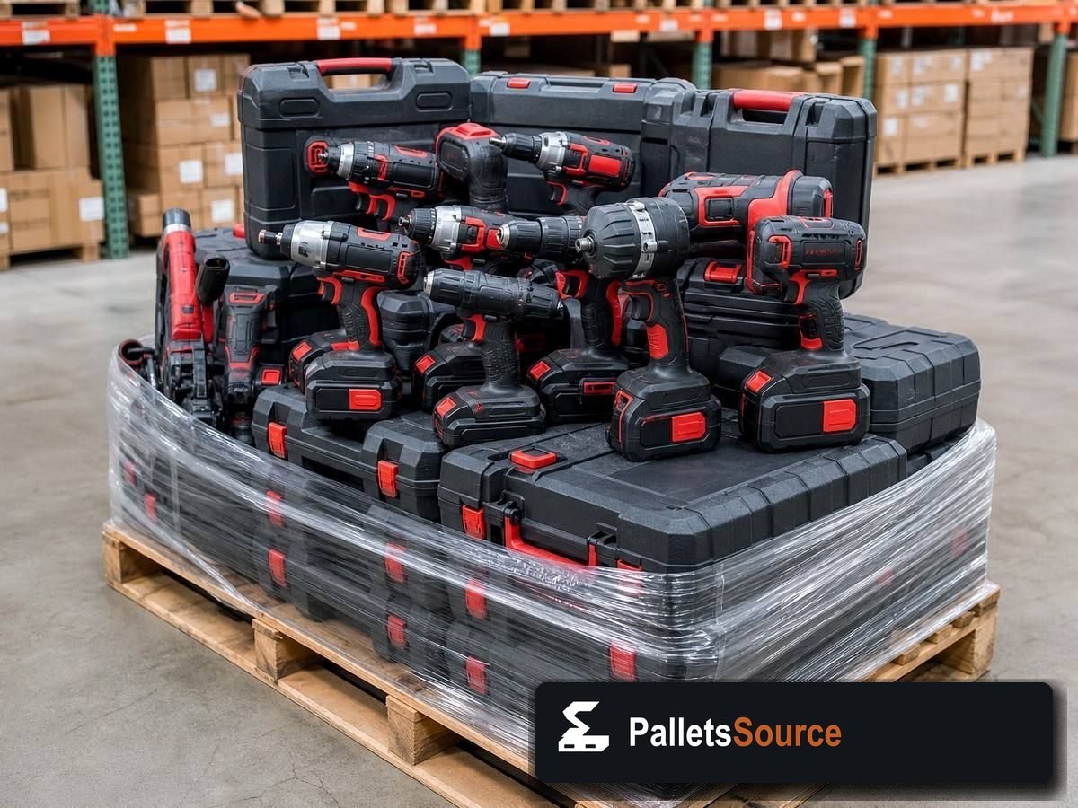 Milwaukee Tool Pallets — Full pallet view