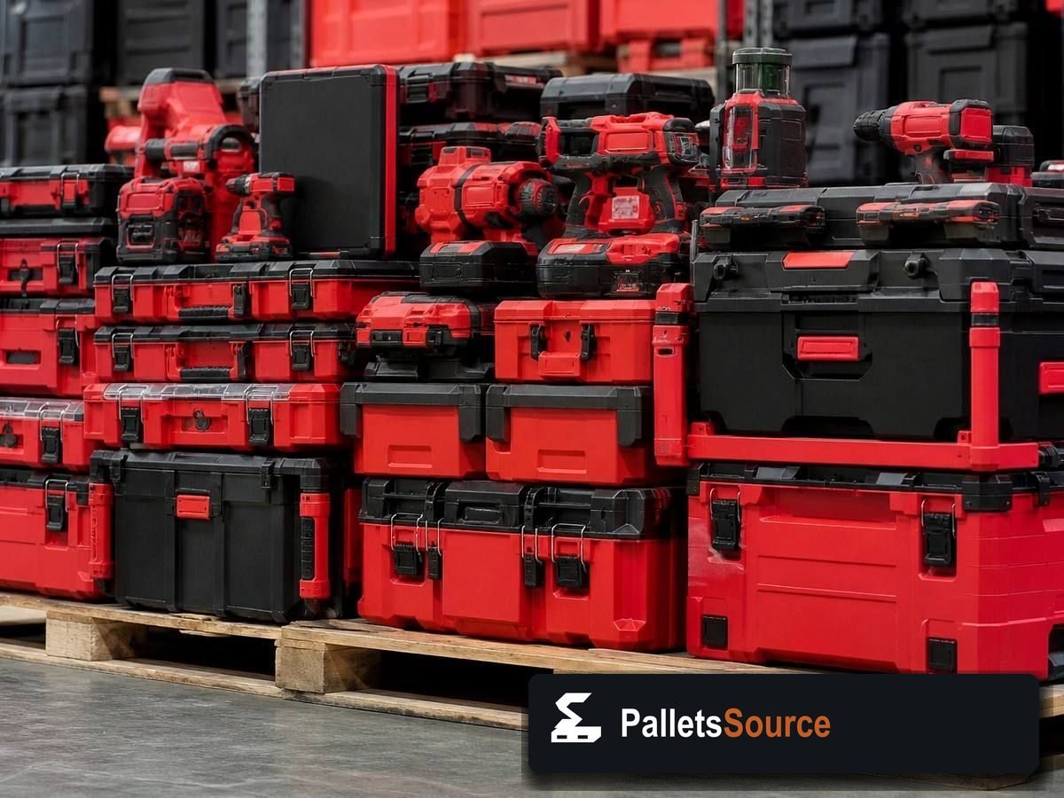 Milwaukee Tool Pallets — Contents / packed goods detail