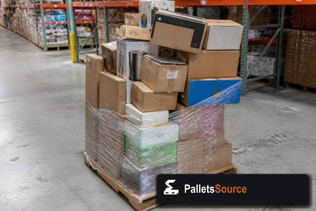 Mixed Merchandise Pallets — Second pallet angle