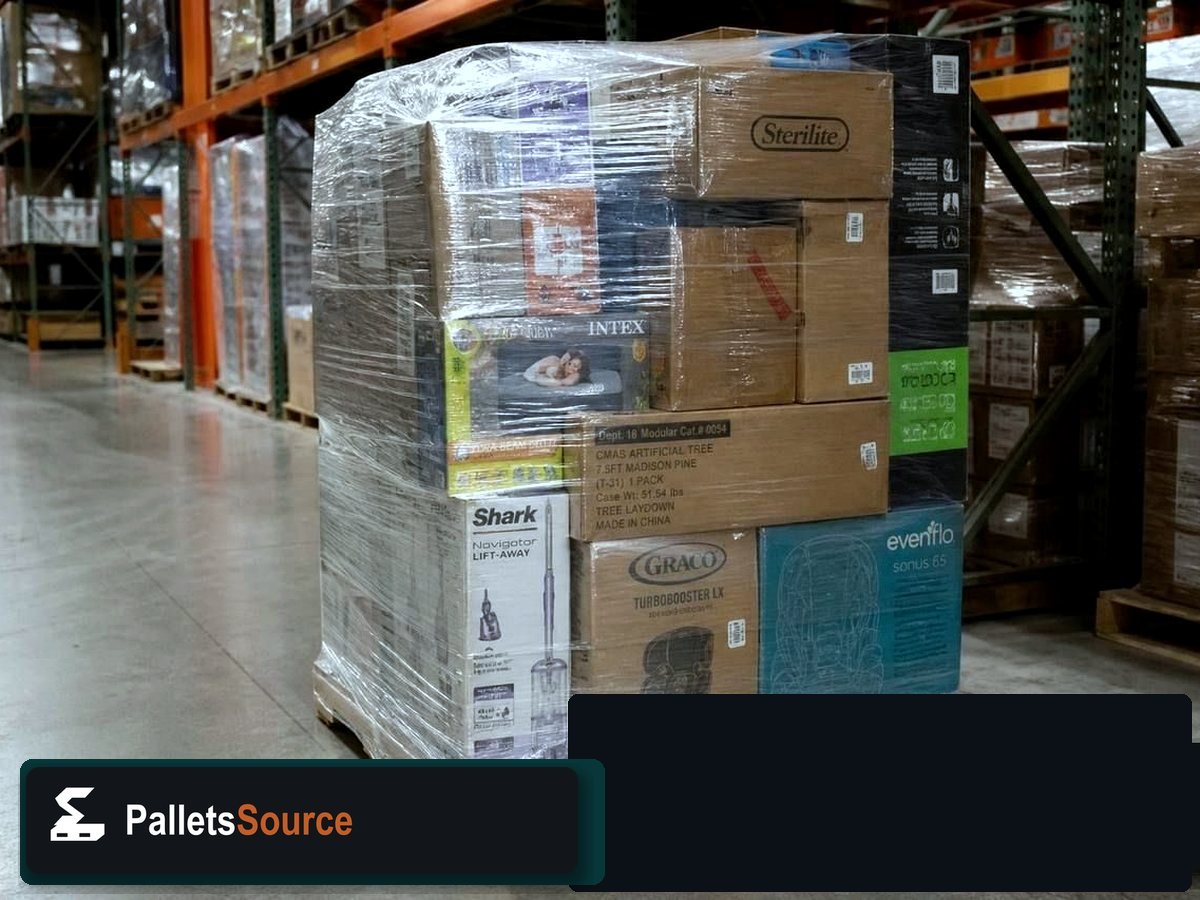 Mixed Merchandise Pallets — Staging before your order ships