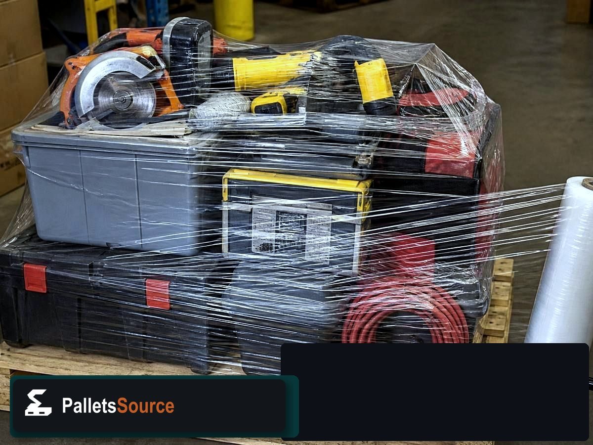 Mixed Tool Pallets — Freight-ready pallet packing