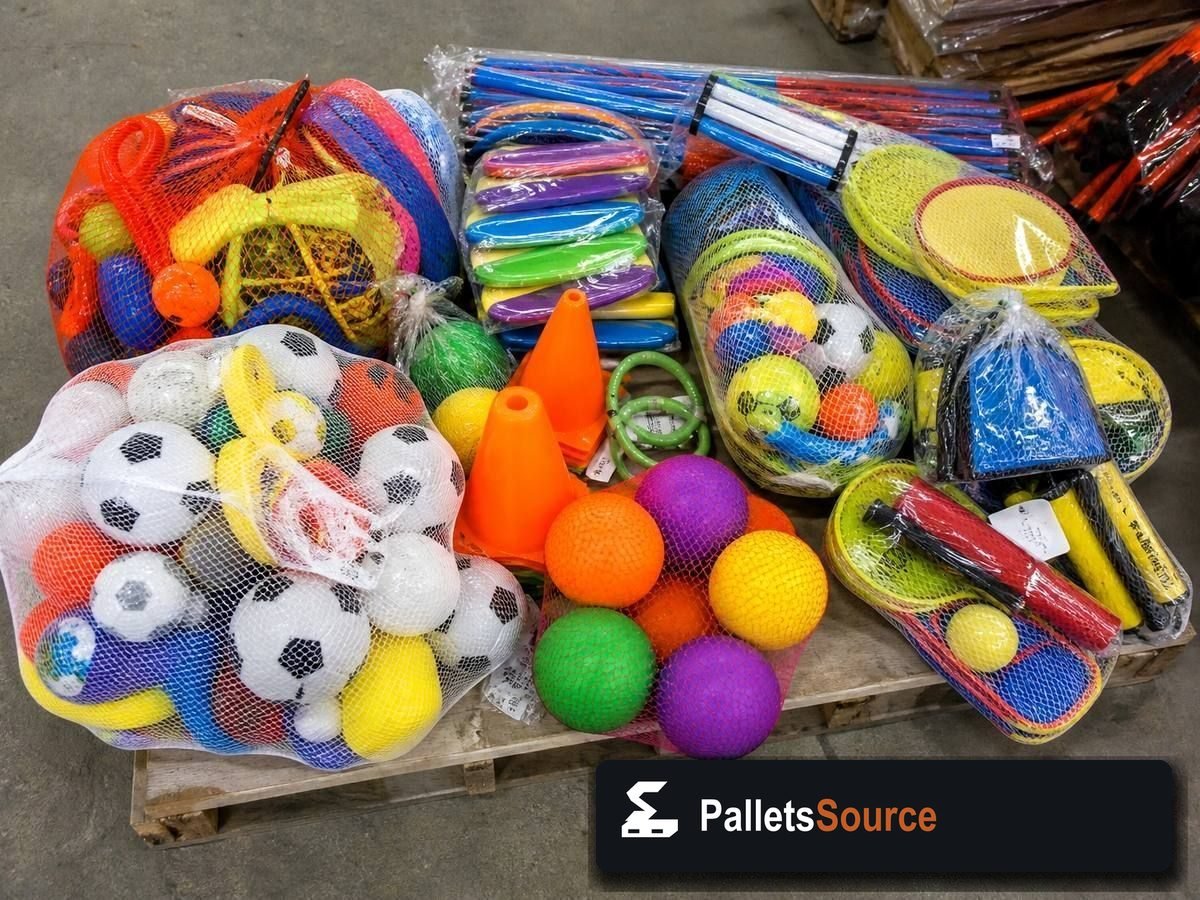 Nerf Pallets — Warehouse / shipping context