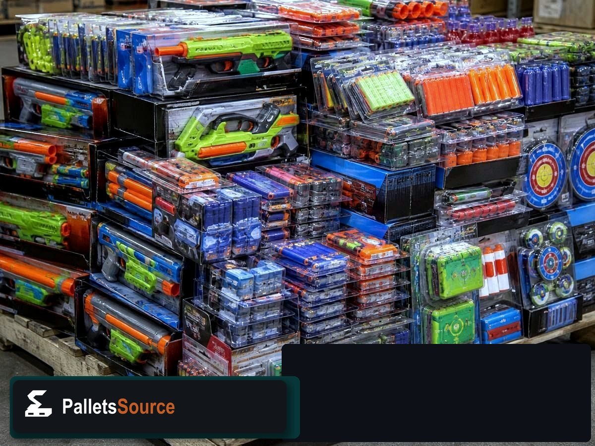 Nerf Pallets — Assorted units you can review before buy