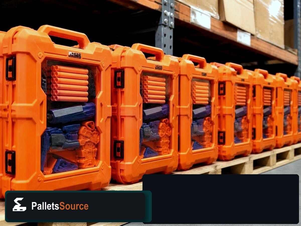 Nerf Pallets — Freight-ready pallet packing