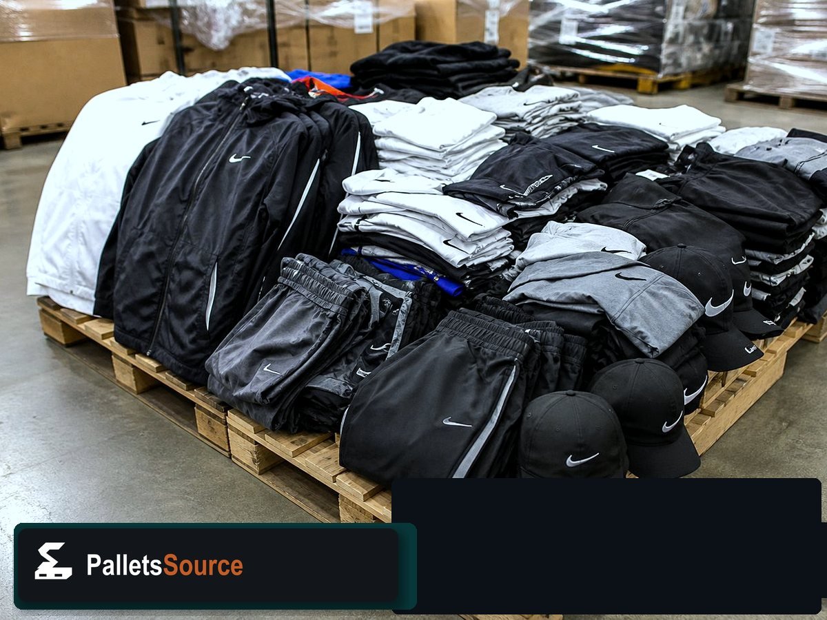 Nike Clothing Pallets — Freight-ready pallet packing