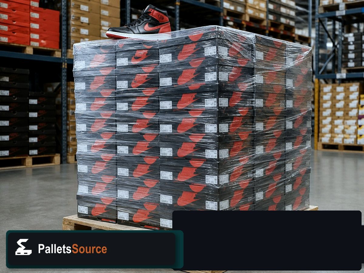 Nike Shoe Pallets — Freight-ready pallet packing