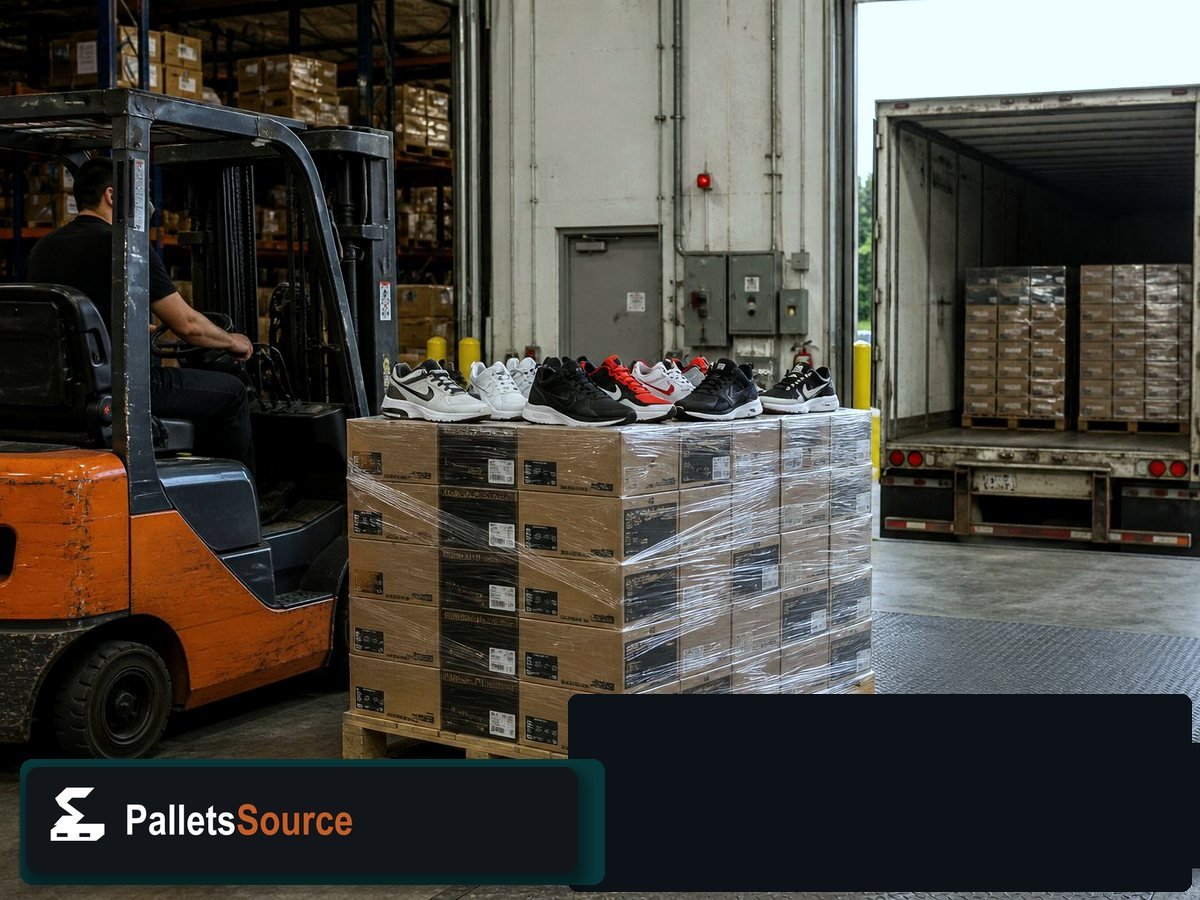 Nike Shoe Pallets — Staging before your order ships