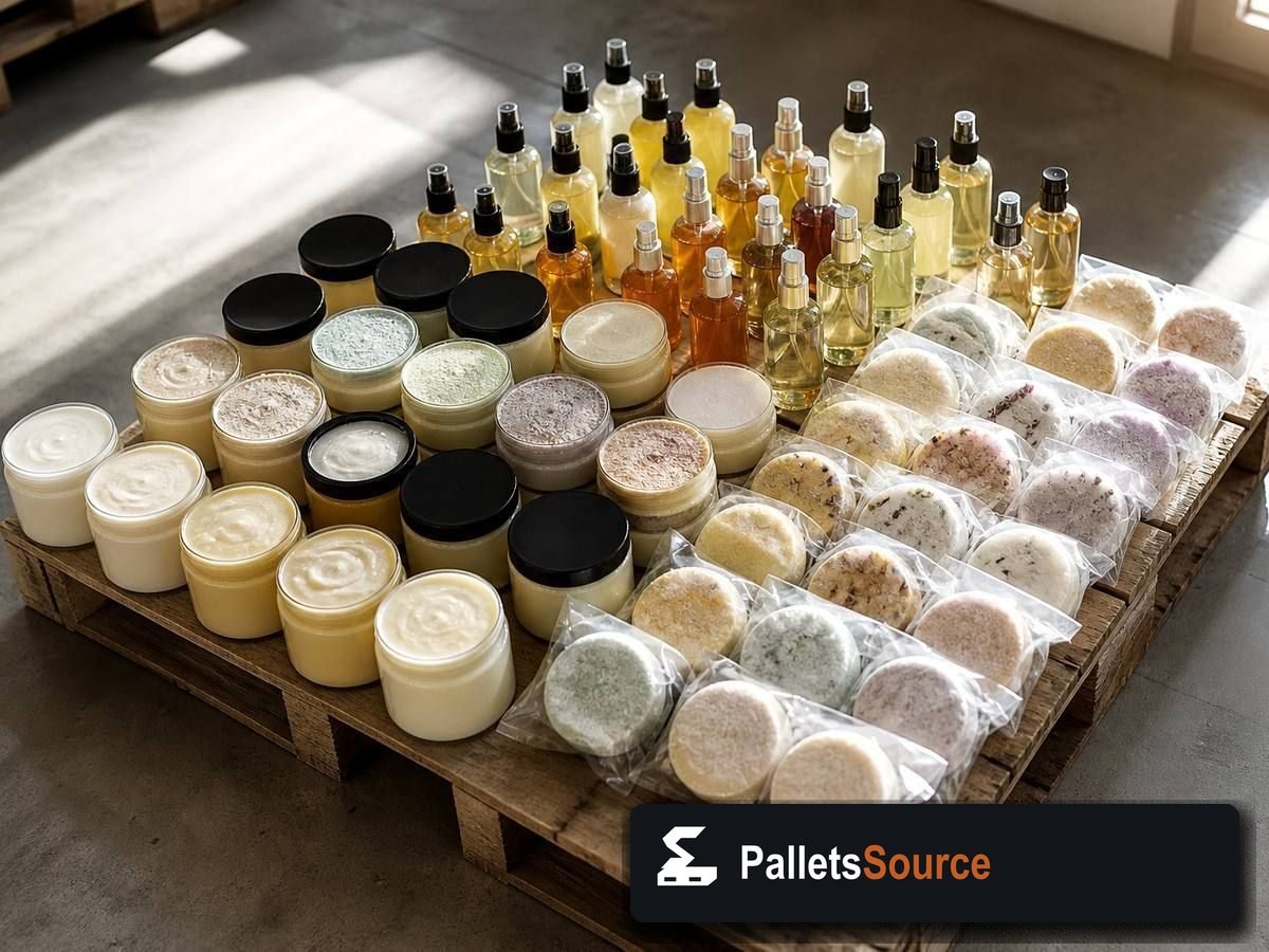Personal Care Pallets — Second pallet angle