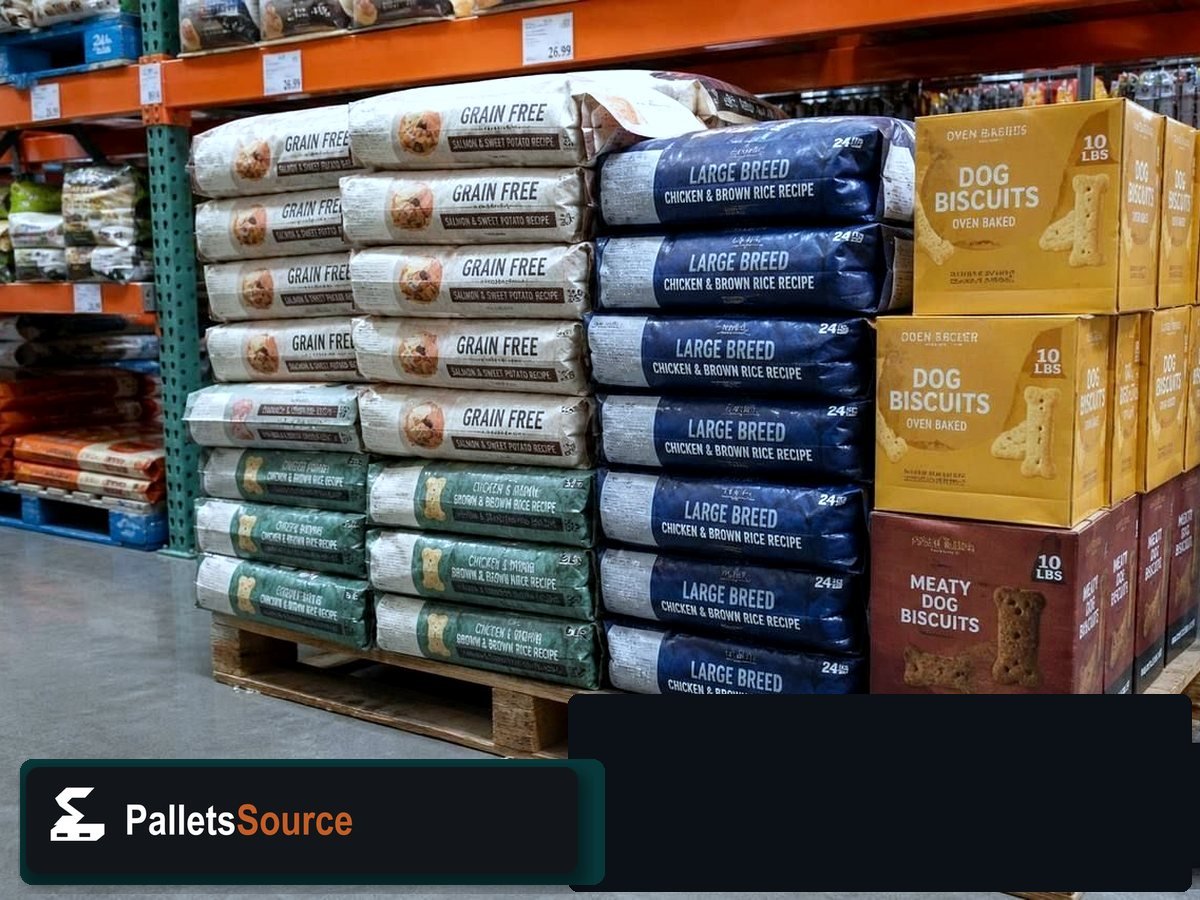 Pet Supply Pallets — Freight-ready pallet packing