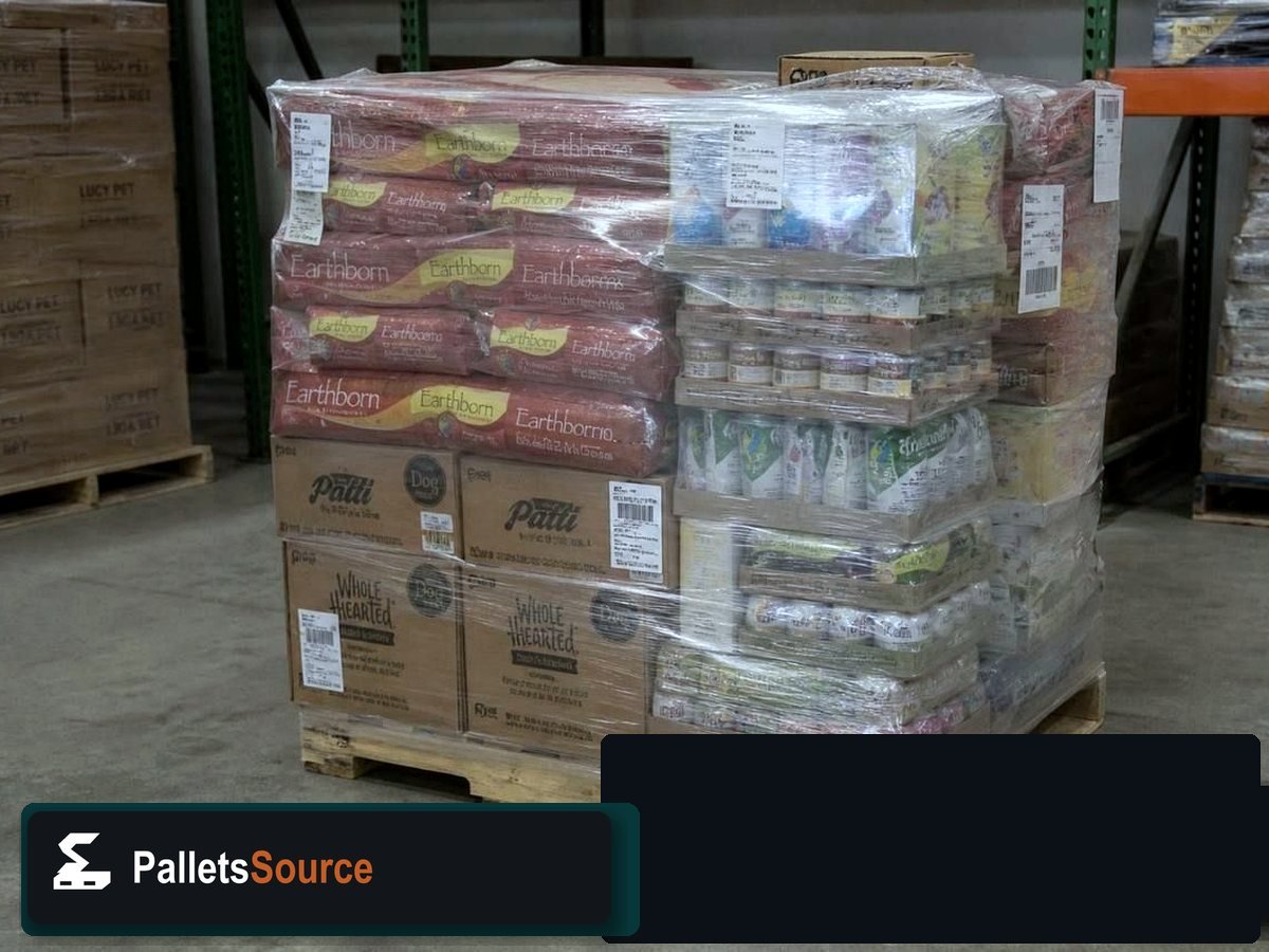 Pet Supply Pallets — Staging before your order ships