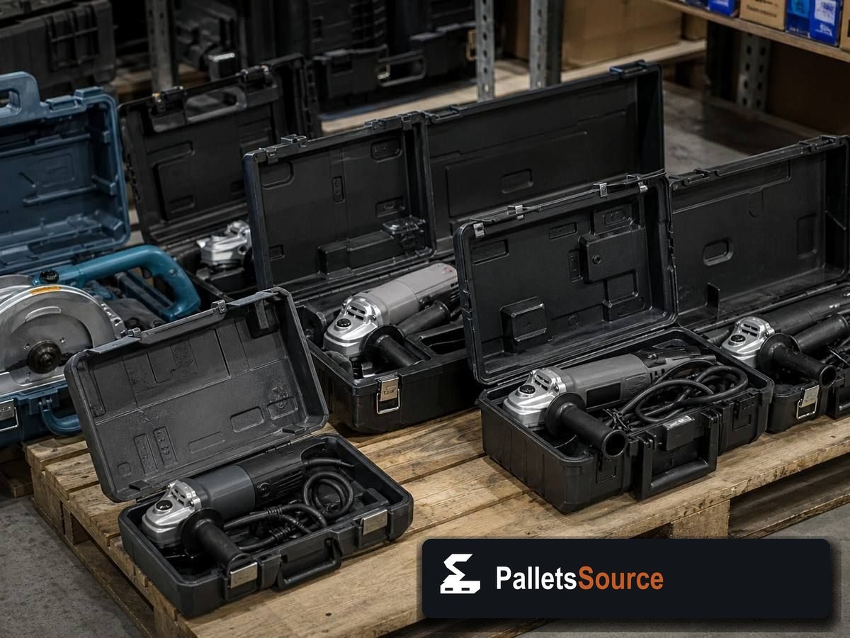 Power Tool Pallets — Warehouse / shipping context