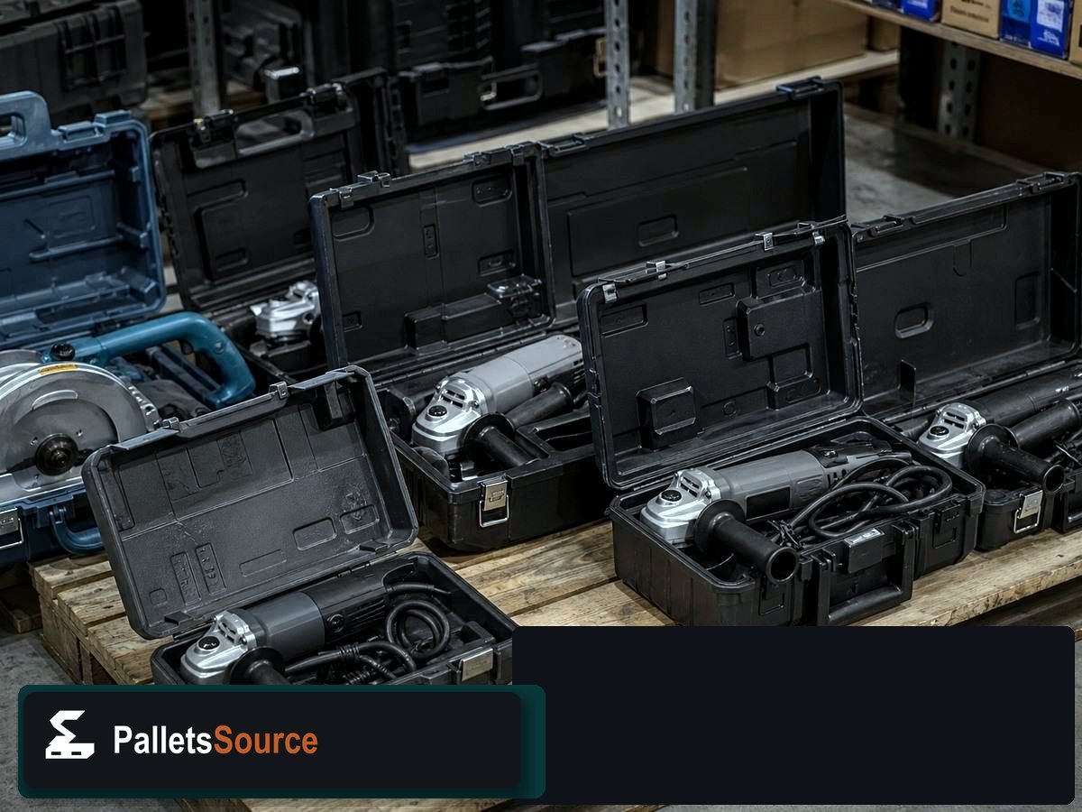 Power Tool Pallets — Staging before your order ships